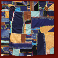 crazy quilt top